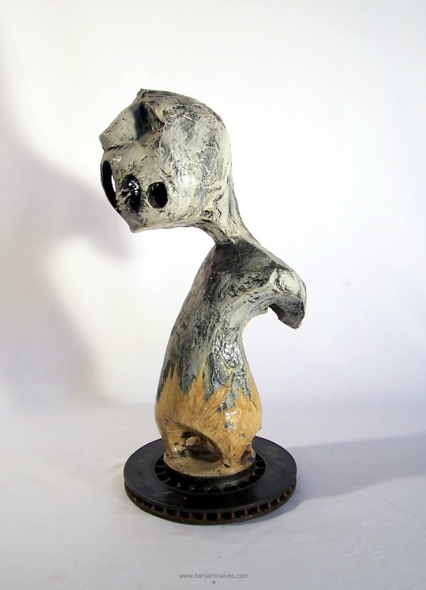 Sculpture self-portrait "Ego"